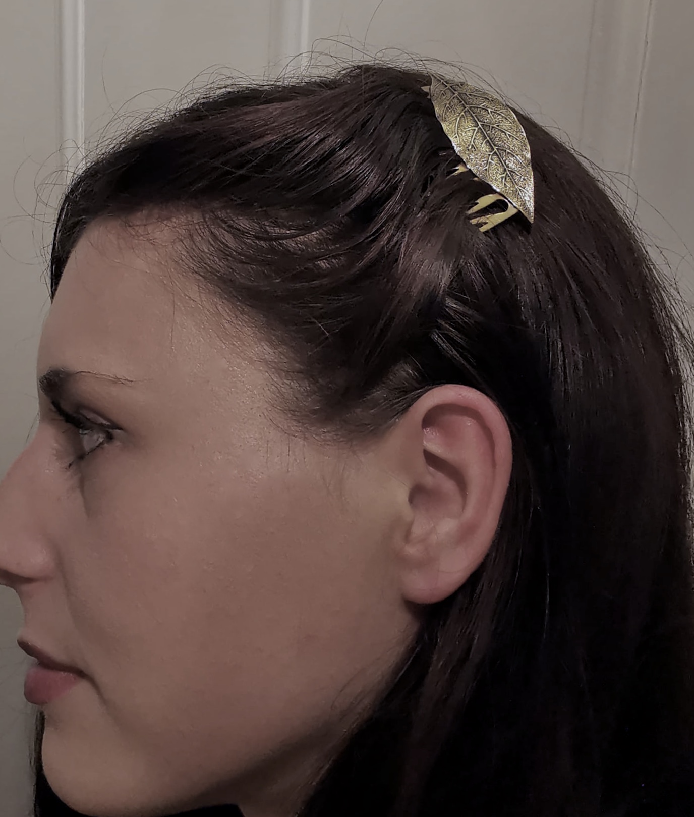 Haarkamm Blatt – Bild 2