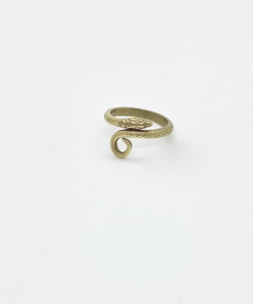 Schlangen Ring "Wille" – Bild 2