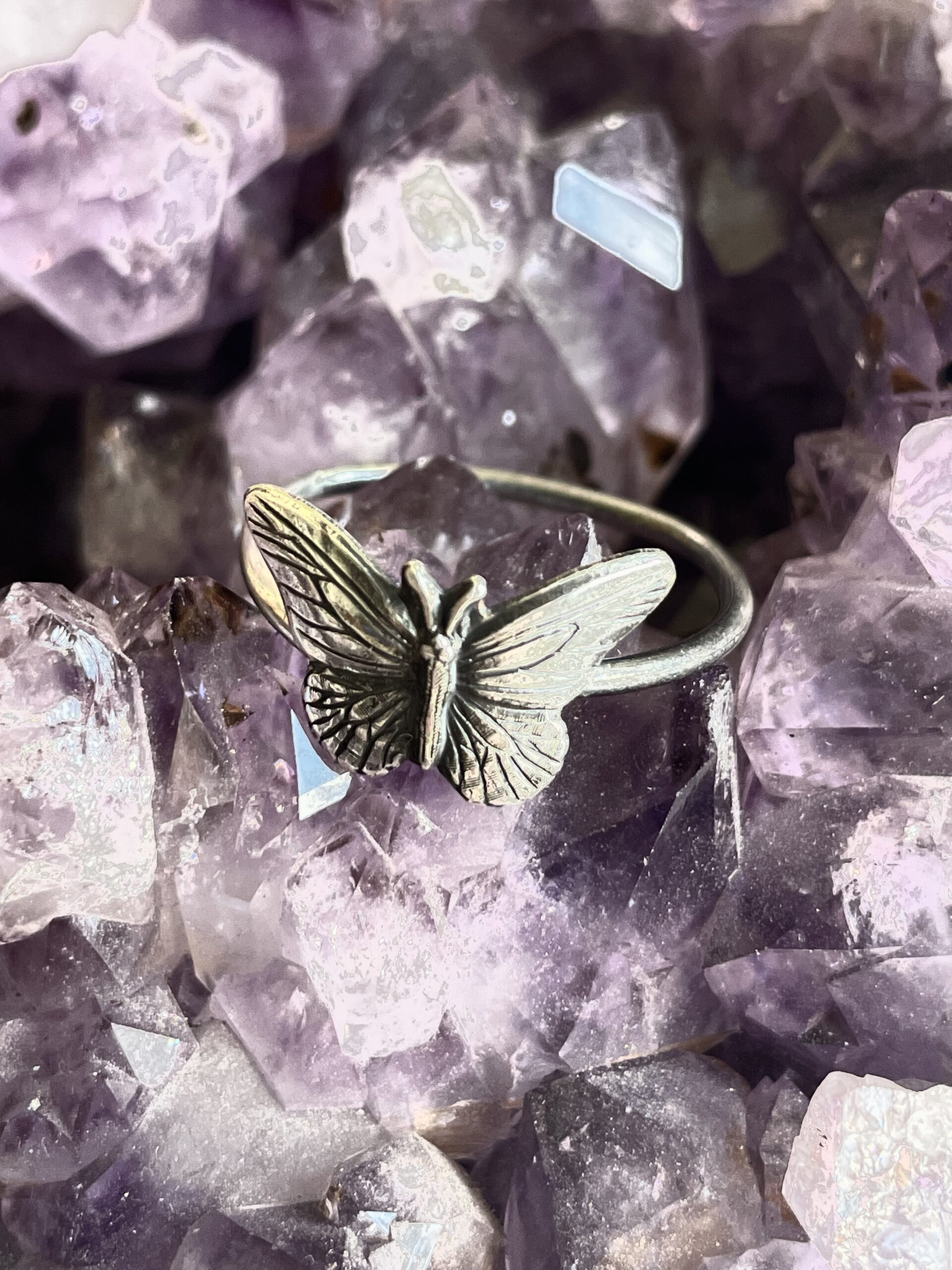 Kleiner Schmetterling Ring