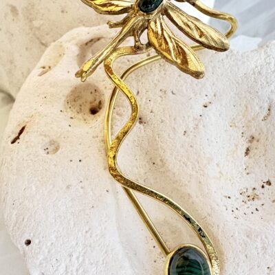 Ohrschmuck Libelle mit Stein