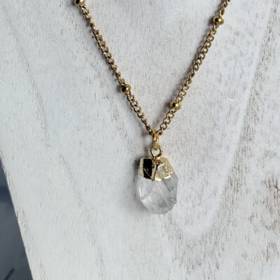 Roher Kristall Anhänger