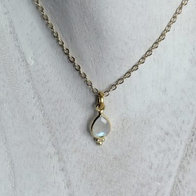 Mondstein Anhänger klein